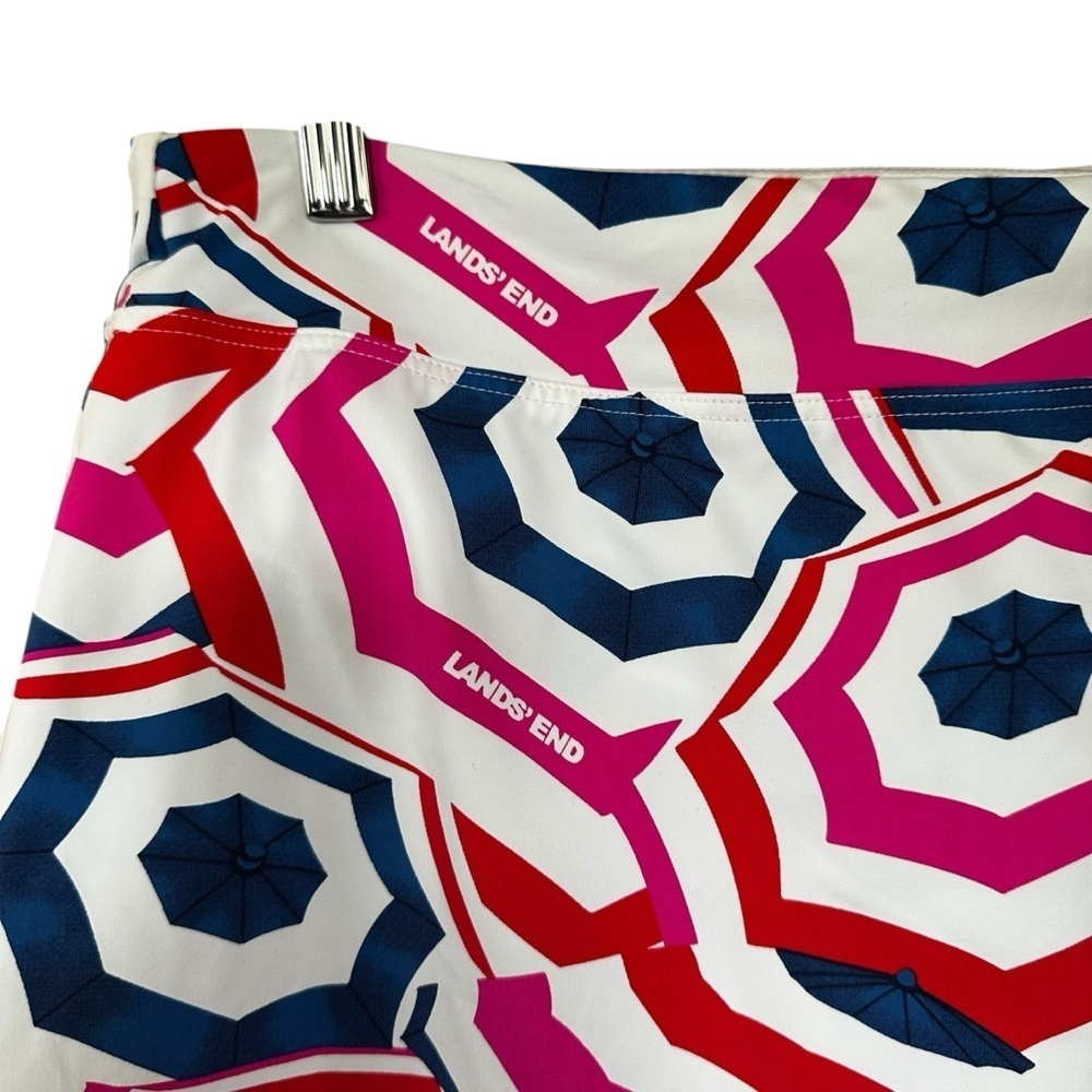 Land’s End Swim Skirt EUC Umbrella Print 8 - Picture 3 of 6